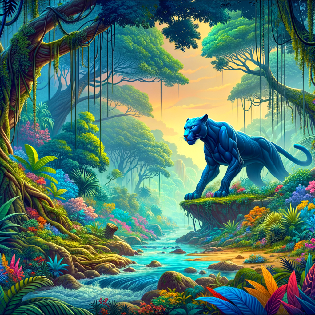 Blue Panther Spark